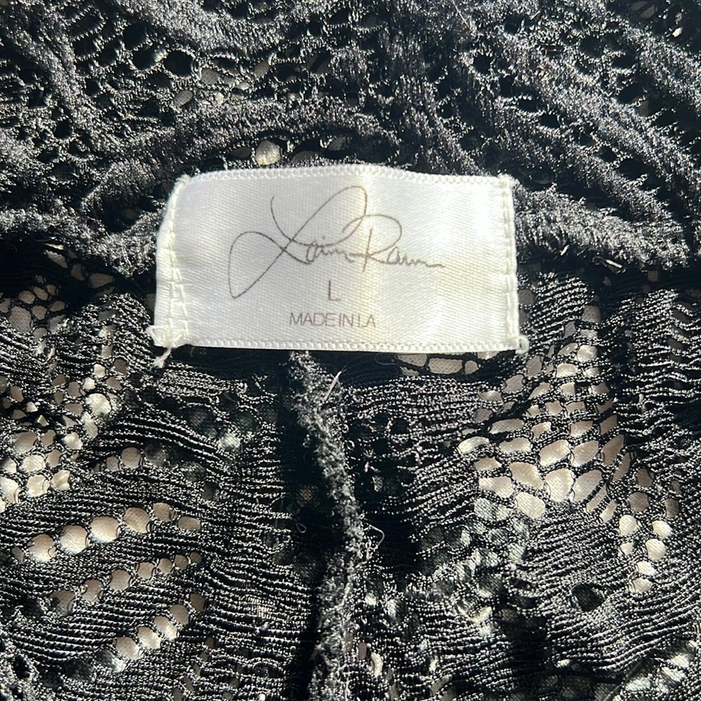Laina Rauma Lace Mesh Biker Short - Picture 2 of 3